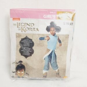 Nickelodeon The Legend Of Korra Halloween Costume Girls Size 10/12